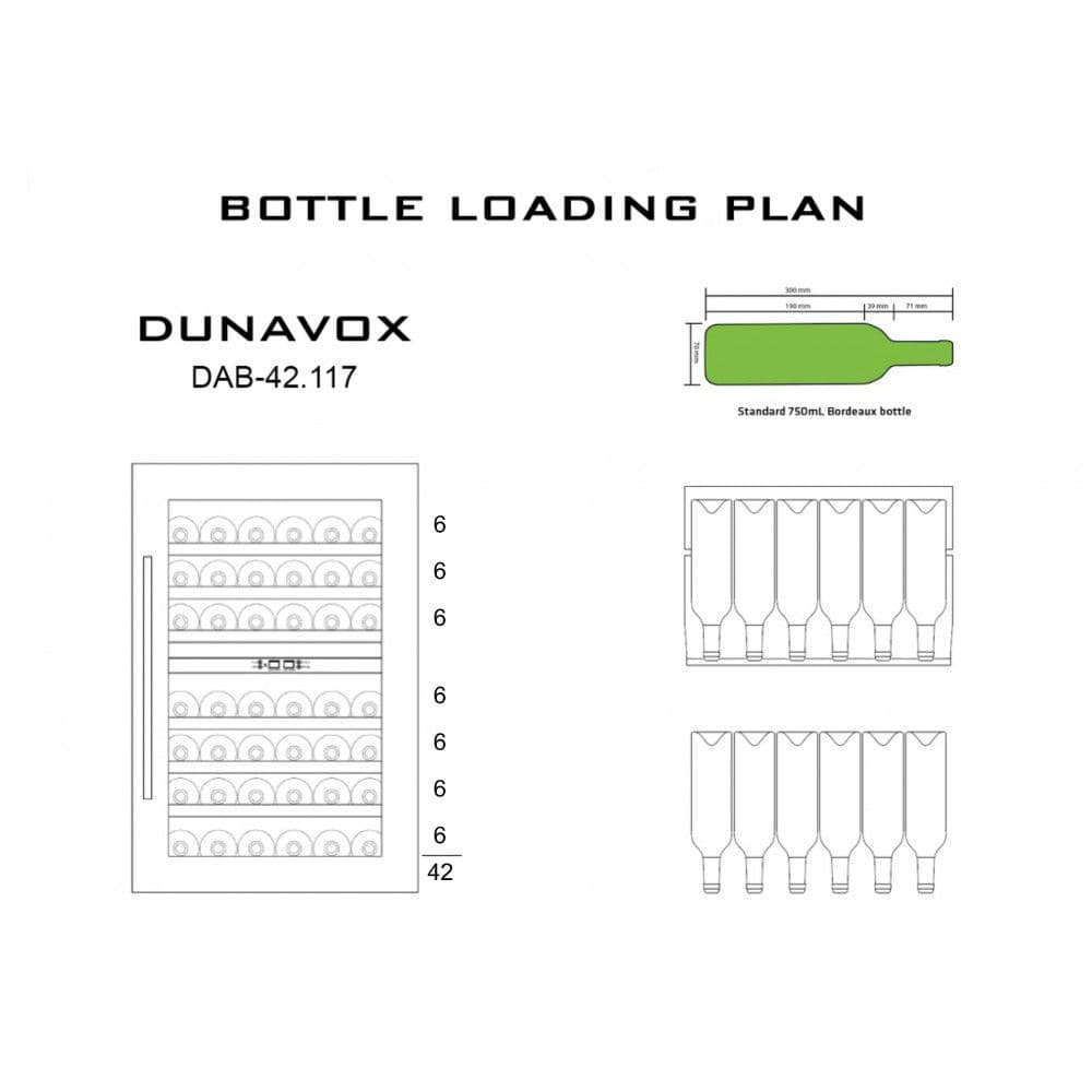Шкаф винный Dunavox DAB-42.117DB