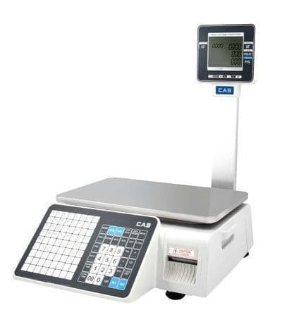 Весы торговые с печатью этикеток CAS CL3000J-15P