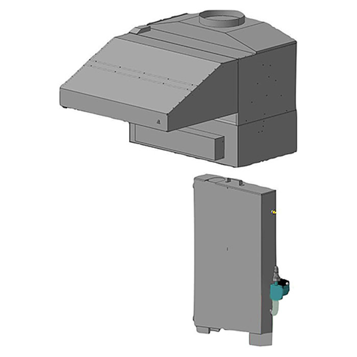Зонт с искрогасителем для печей Iterma GF-25/45