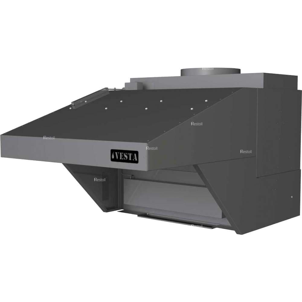 Зонт вытяжной Vesta 45 со встроенным гидрофильтром