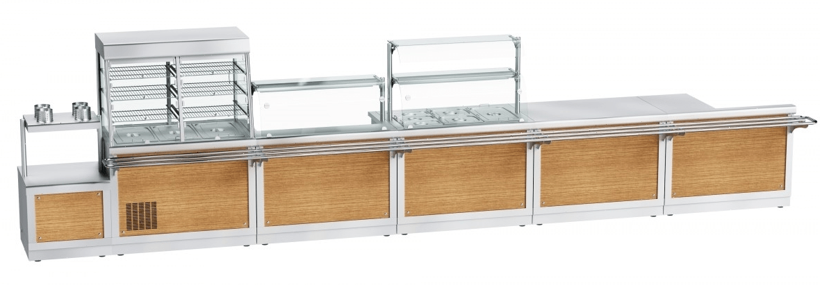 Прилавок-витрина тепловой Abat ПВТ-70Х-02 (21000003118)