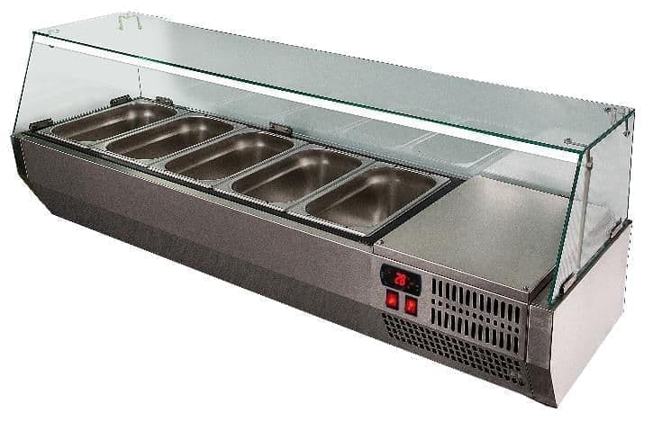 Витрина холодильная для ингредиентов Polair VTi2v‑G (1/3)