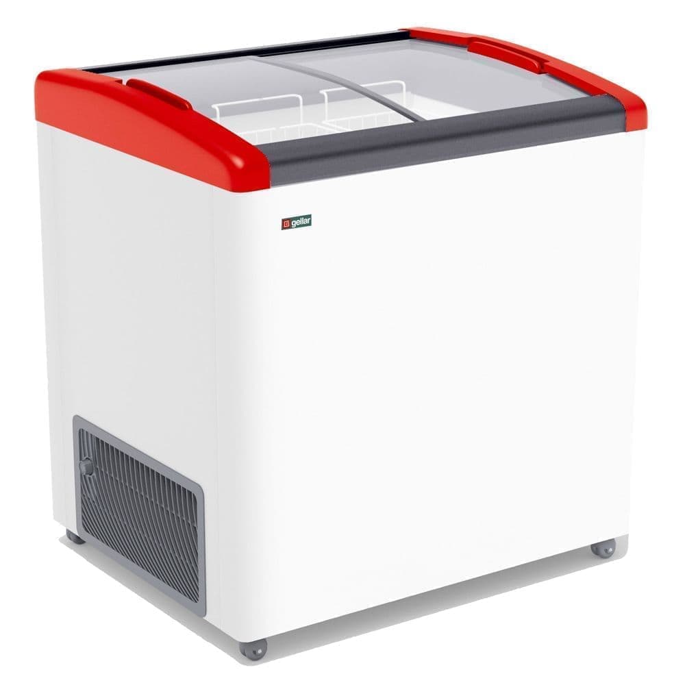 Ларь морозильный Gellar FG 275 E (FG 250 E) красный