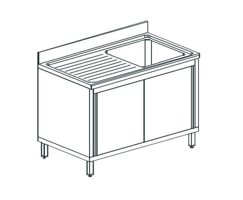 Ванна моечная Apach Chef Line LS126-54LWSD