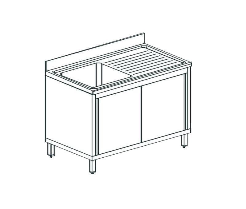 Ванна моечная Apach Chef Line LS126-54RWSD