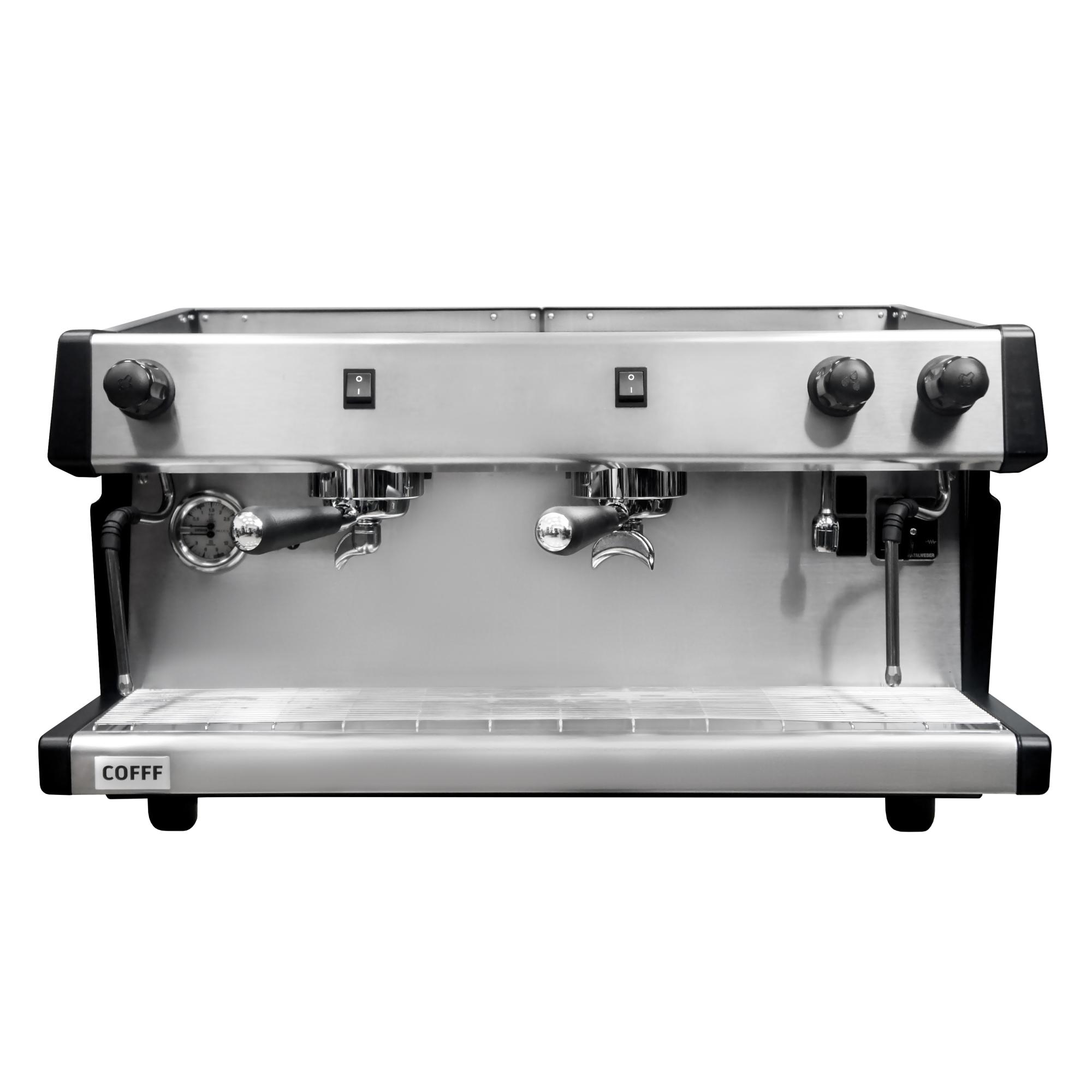 Кофемашина рожковая COFFF LIVE 2 GR S CO001561N-U полуавтомат, черная