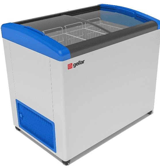 Ларь морозильный Gellar FG 350 E (FG 300 E) синий