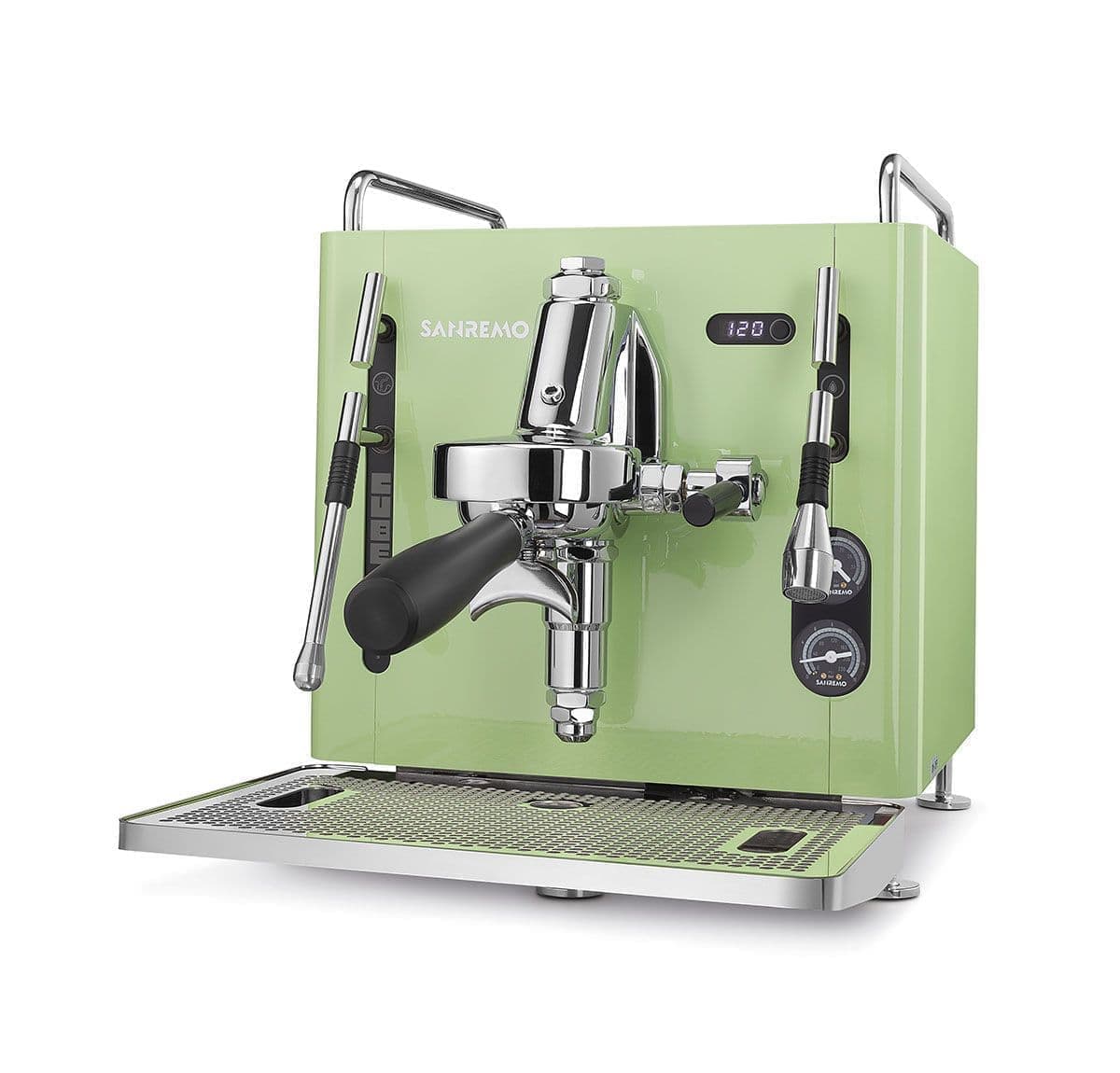Кофемашина рожковая Sanremo Cube R Absolute 1Gr, зелёная