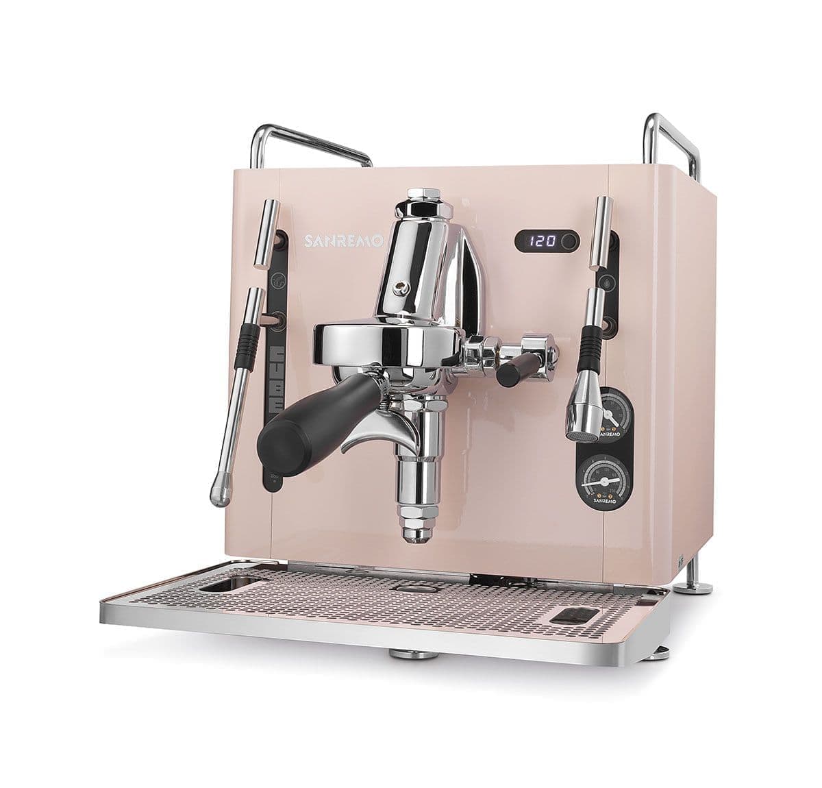 Кофемашина рожковая Sanremo Cube R Absolute 1Gr, розовая