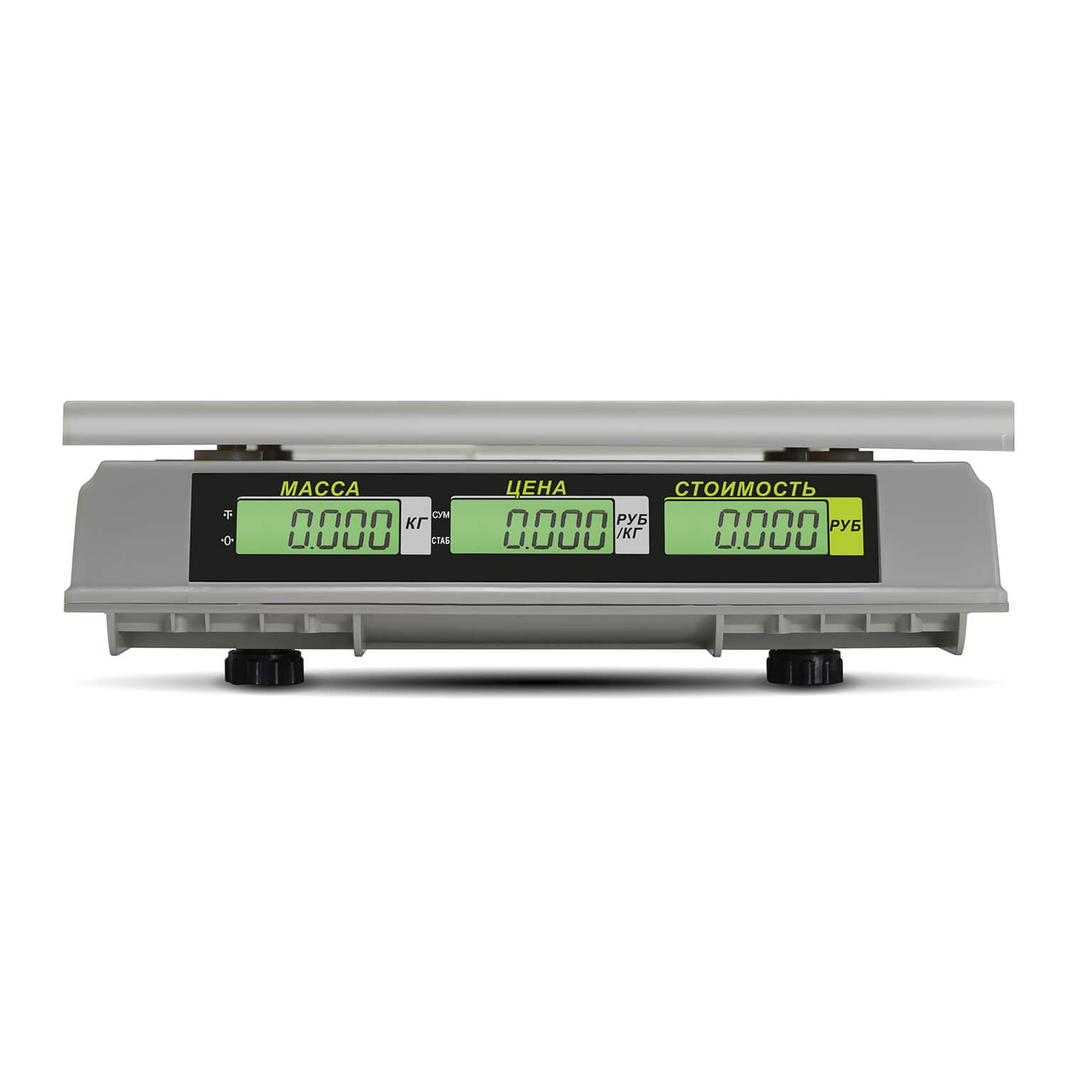 Весы торговые настольные M-ER 326 C-32.5 LCD без АКБ