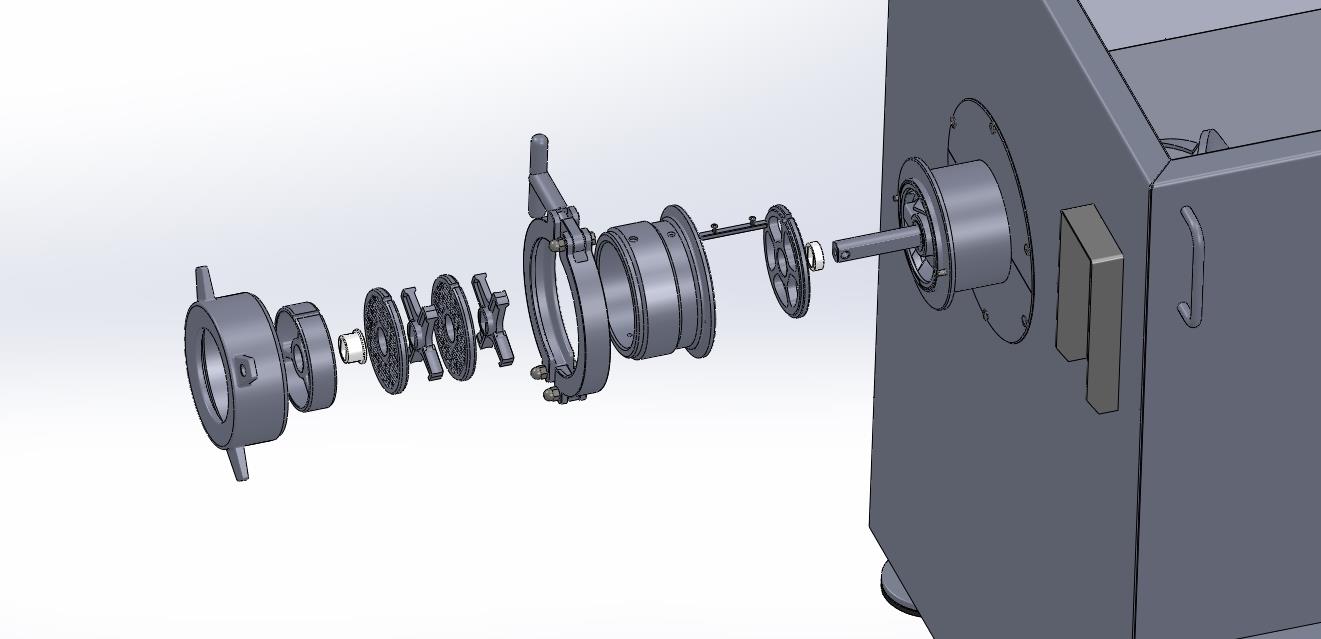 Волчок шнековый (мясорубка) Hualian Machinery JR-160