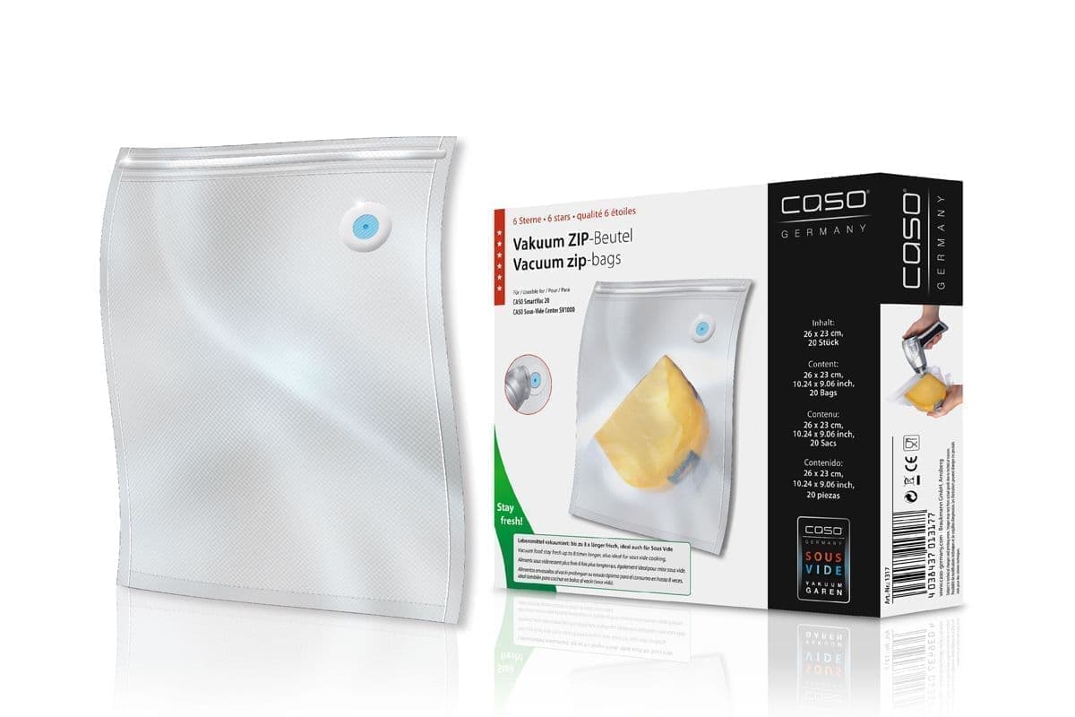 Пакеты вакуумные ЗИП CASO VC 26 *23