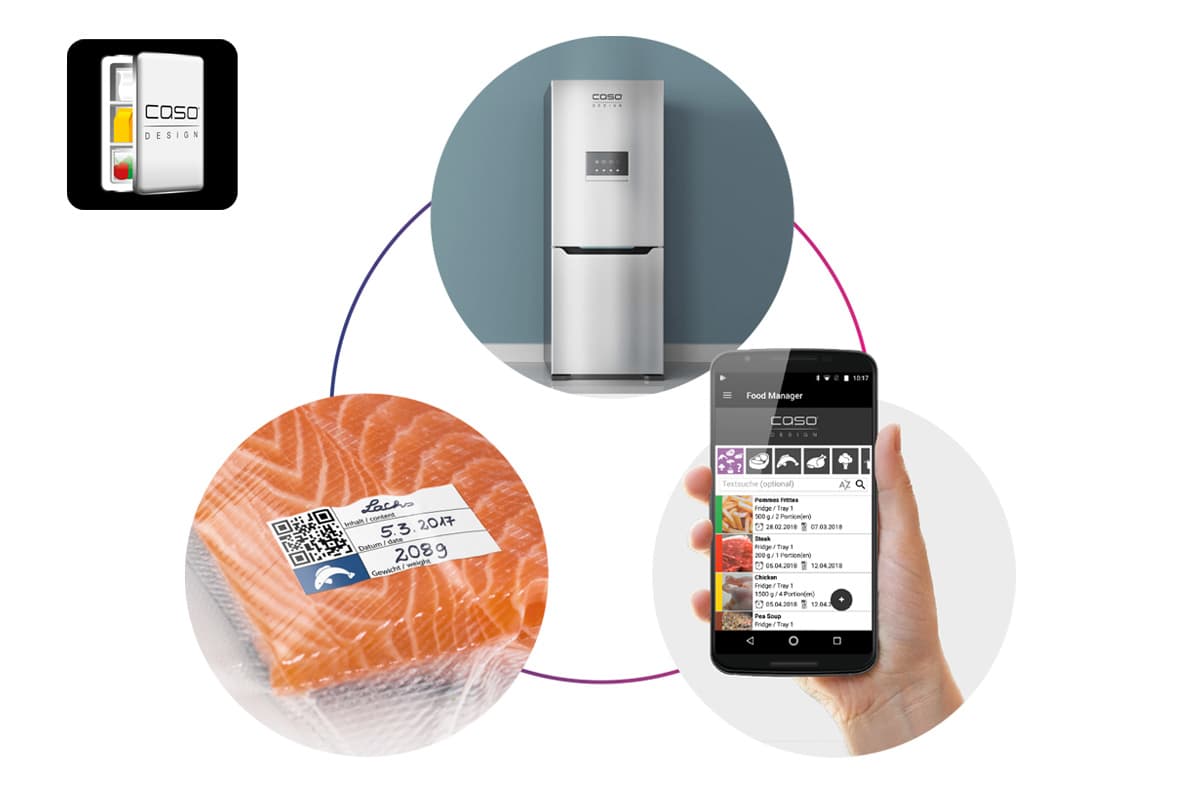 Рулоны вакуумные CASO VC 25 *600