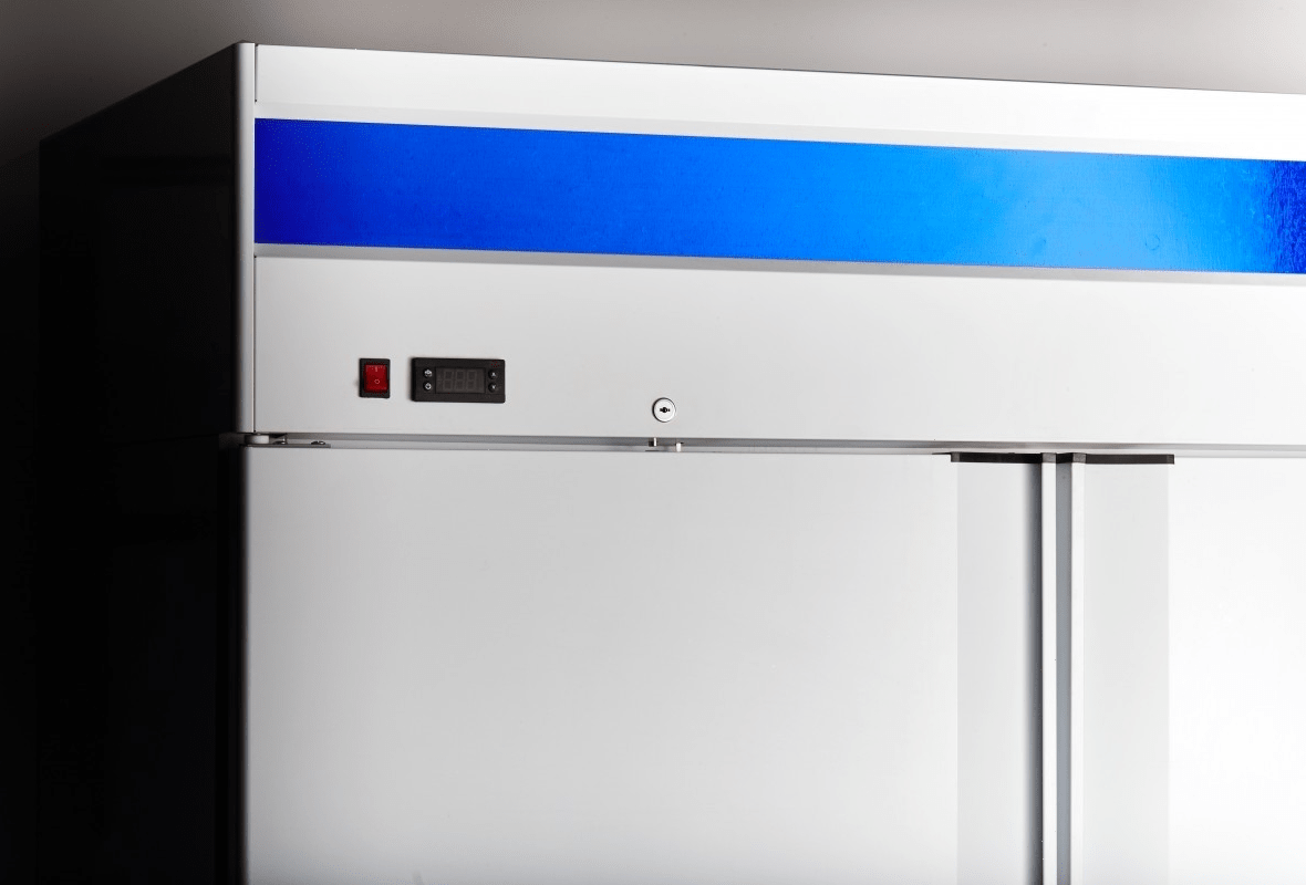 Шкаф морозильный Abat ШХн_1,4_01 нерж. (верхний агрегат) (71000002413)