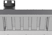 Зонт вытяжной Unox XECHC-HC23