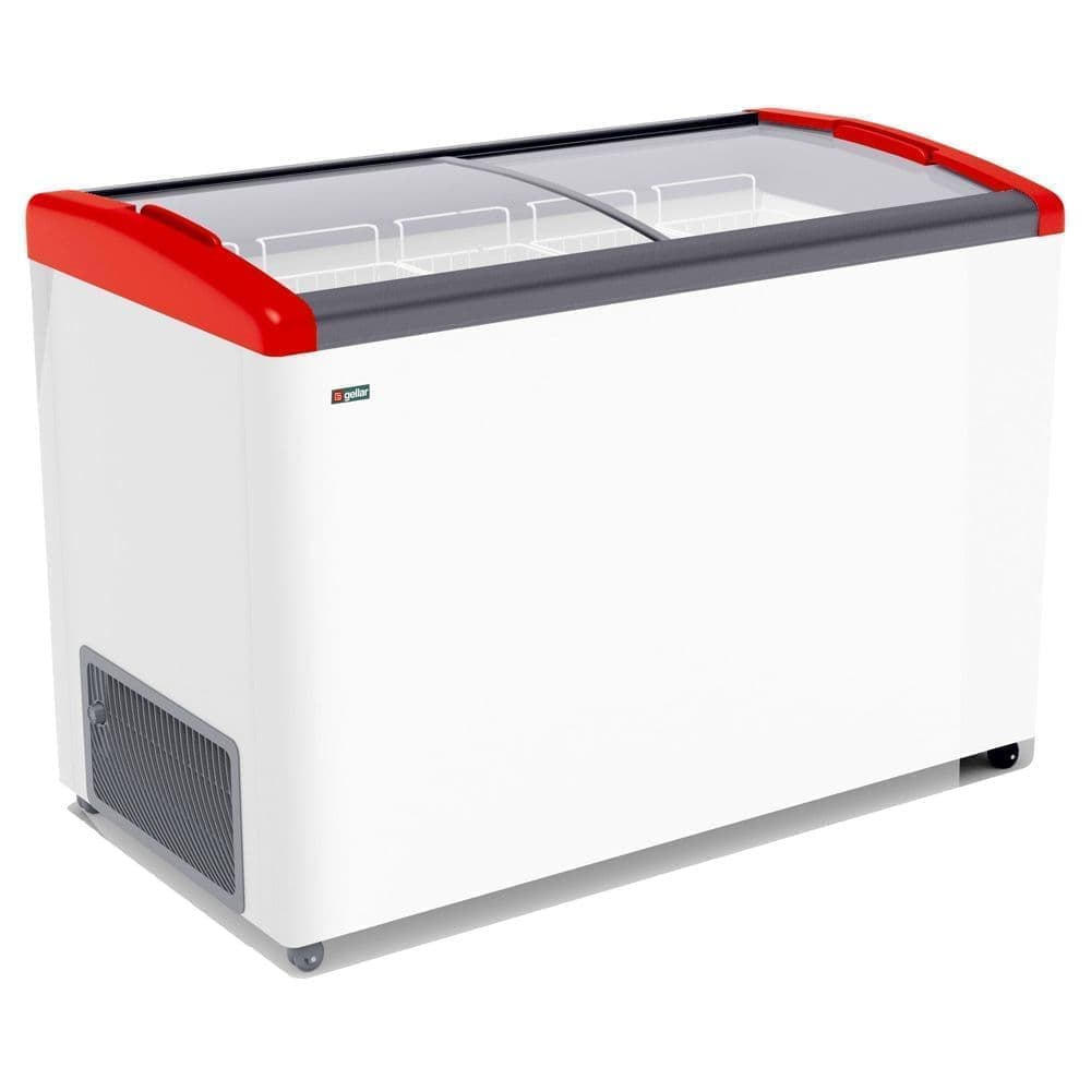 Ларь морозильный Gellar FG 475 E (FG 450 E) красный