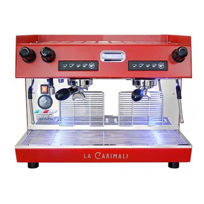 Кофемашина рожковая Carimali Nimble NI-E02-H-02-NL-RED 2 гр, высокие, автомат, красный