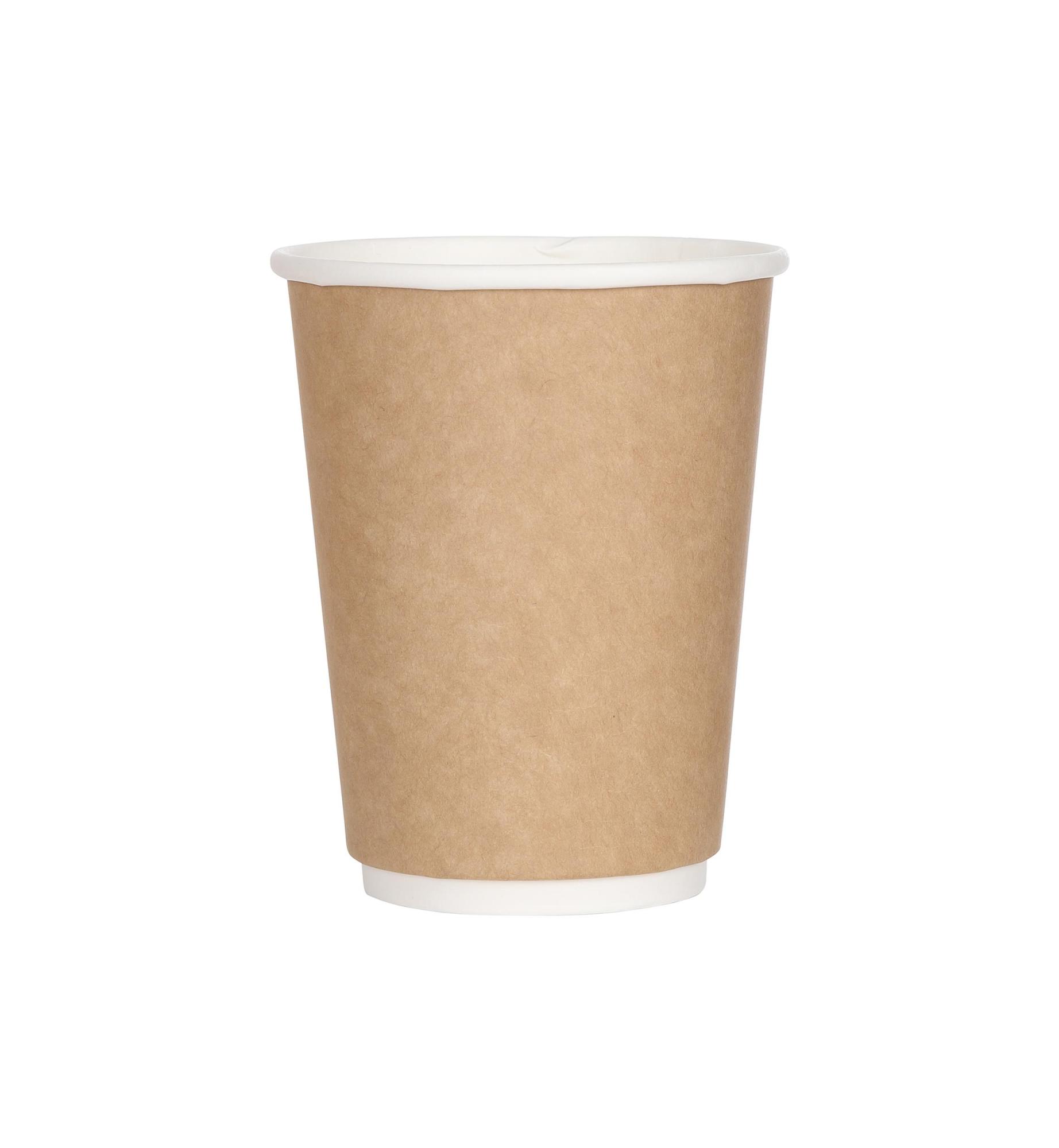 Стакан бумажный Resto ОП-320044 300мл 90мм (20шт) 2х-слойный крафт
