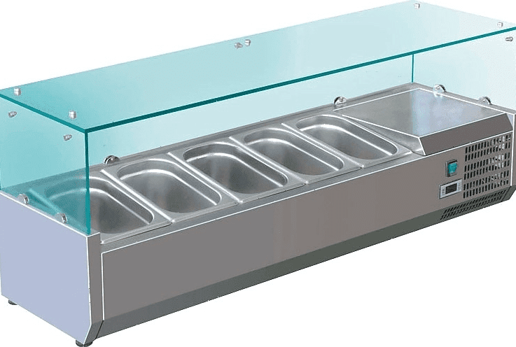 Витрина холодильная для ингредиентов Koreco VRX 1200-330 (335I)