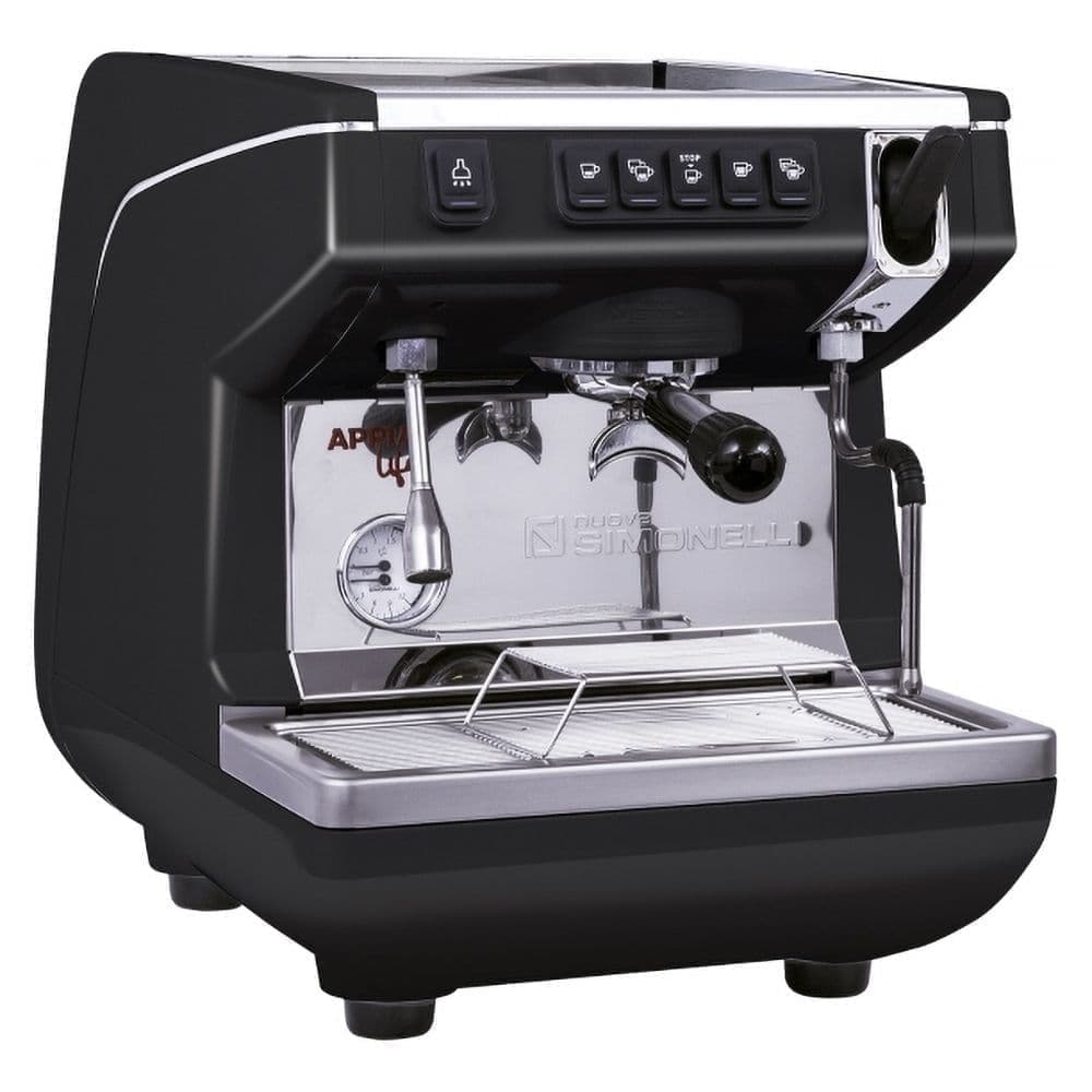 Кофемашина рожковая Nuova Simonelli Appia Life 1Gr V высокая группа, черная