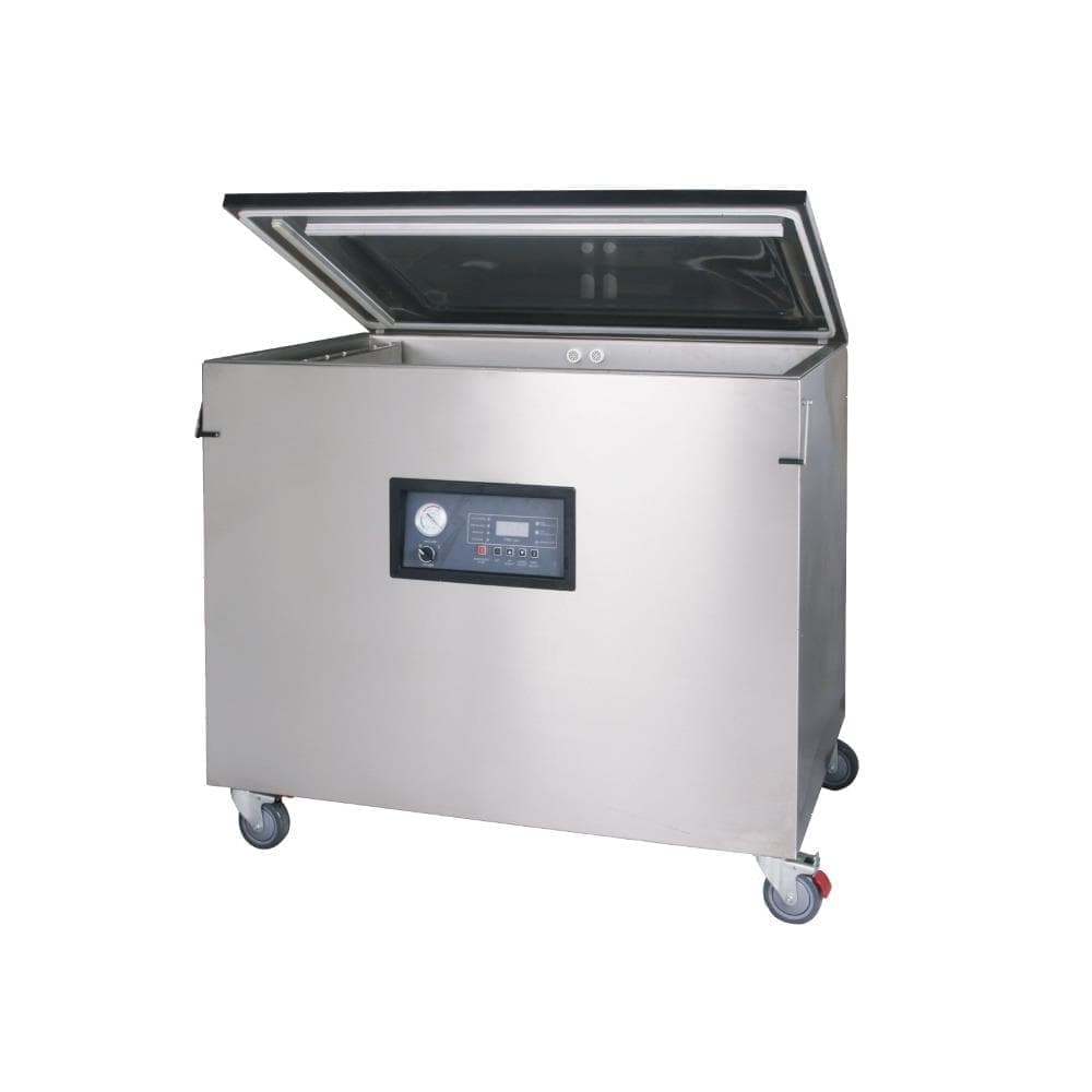 Напольный вакуумный упаковщик Hualian Machinery DZ-900/2L нерж