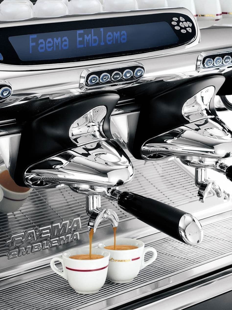 Кофемашина рожковая Faema EMBLEMA S/2 + подсветка