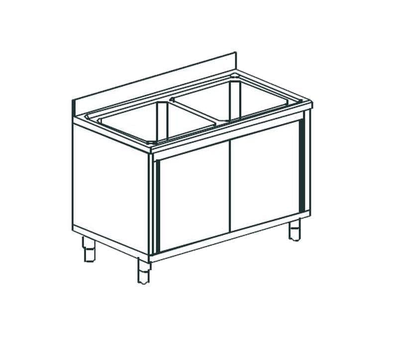 Ванна котломоечная Apach Chef Line L2P167-75SD
