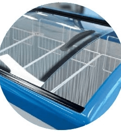 Ларь морозильный Italfrost CF200F (ЛВН 200 П) красный