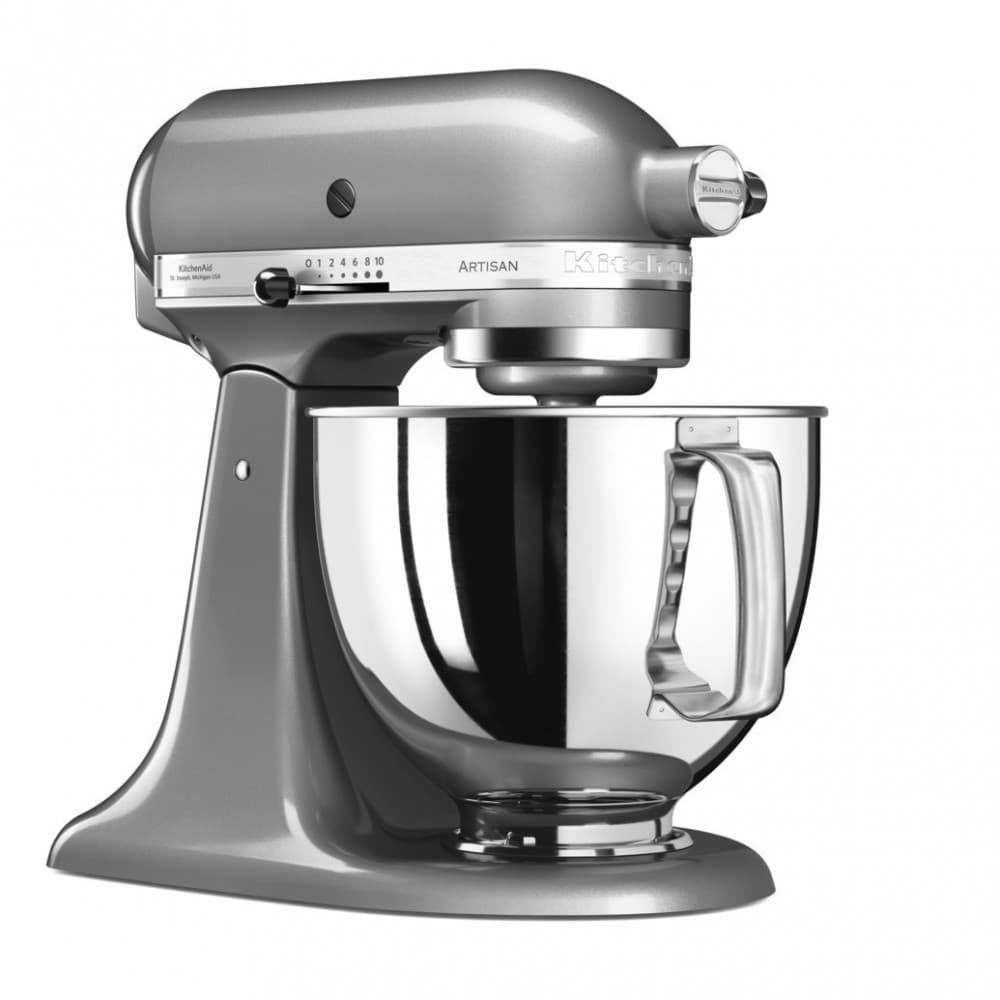 Миксер планетарный KitchenAid 5KSM125ECU серебристый