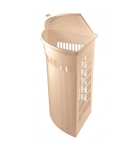 Корзина для белья 37*37*50,5см 35л угловая цвет в ассорт. Рс Resto (Россия) | 4312430