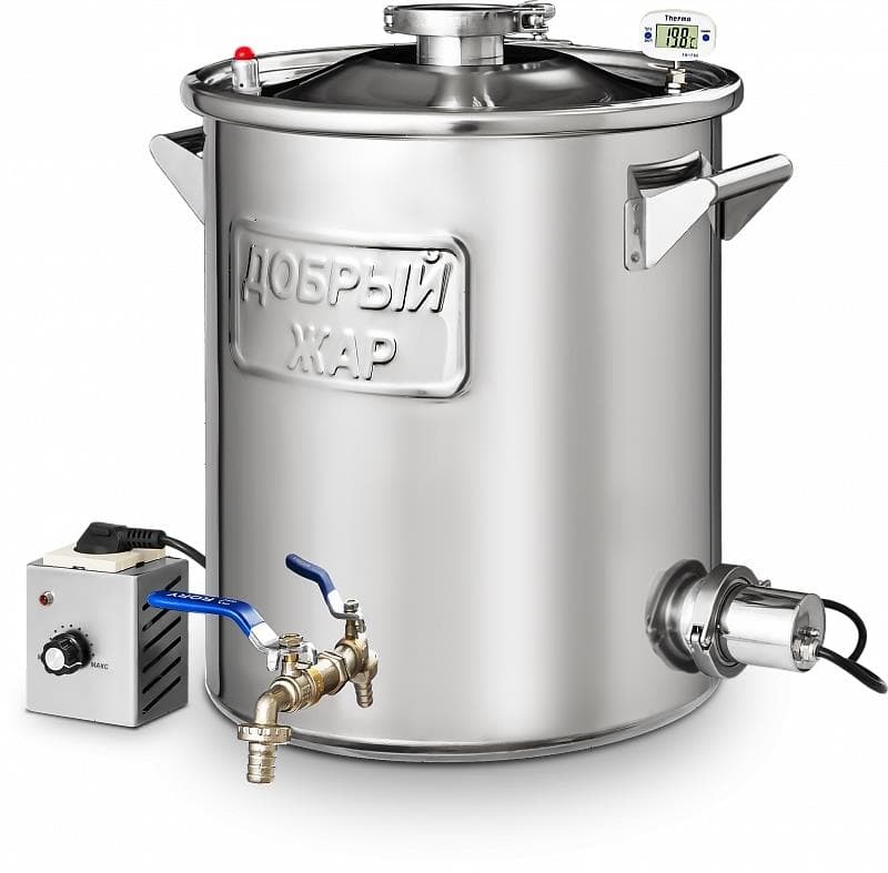 Самогонный аппарат Добрый Жар Домашний, 25 литров ТЭН
