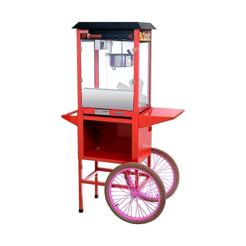 Аппарат для попкорна Airhot POP-6WC с тележкой
