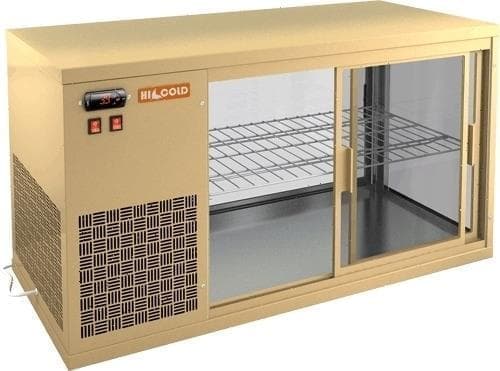 Витрина холодильная Hicold VRL 1300 L Beige