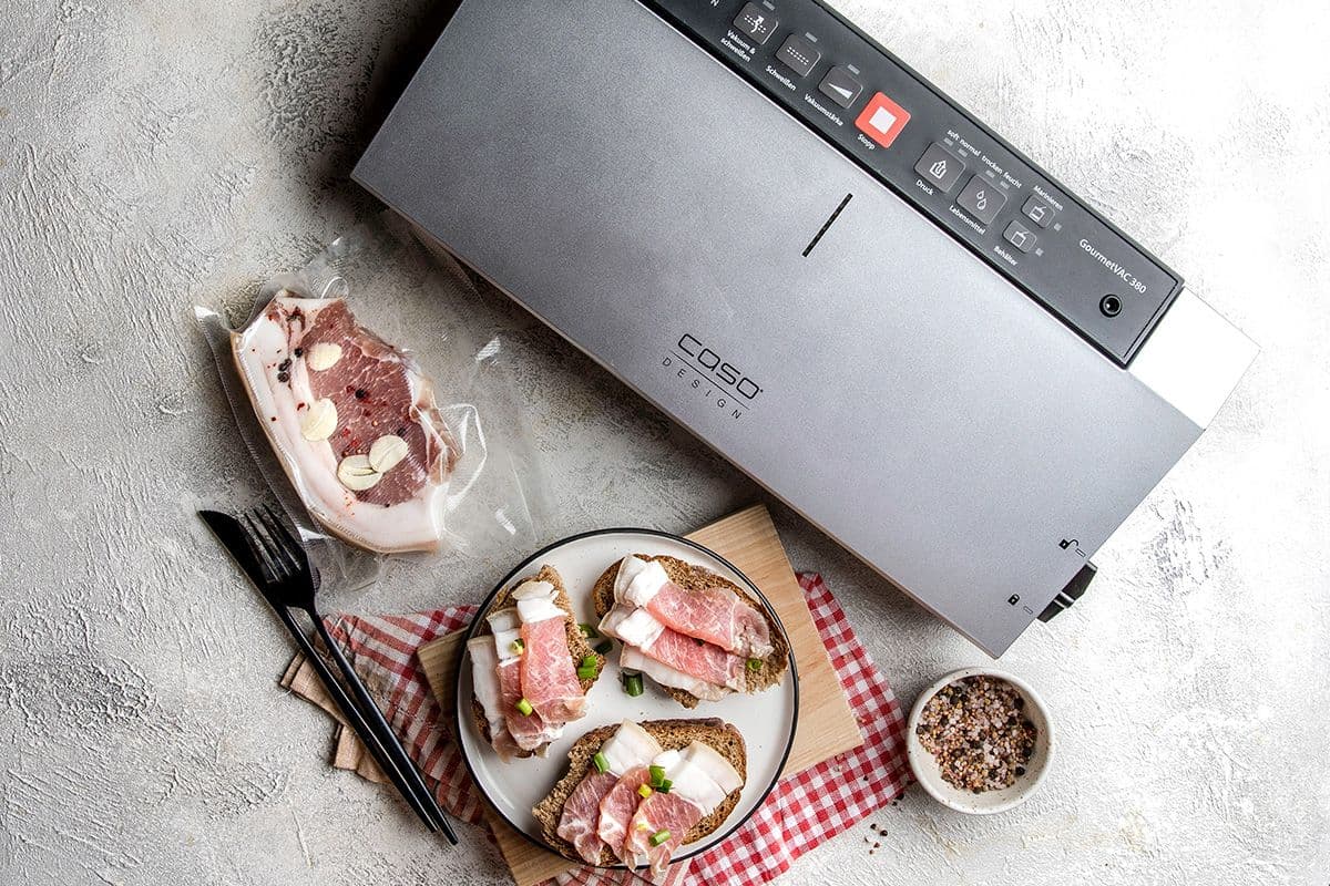 Вакуумный упаковщик бескамерный CASO GourmetVAC 380