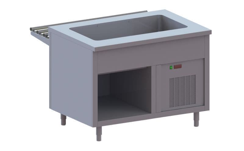 Мармит для вторых блюд Apach Chef Line LDW720O
