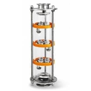 Тарельчатая колонна Ф90, 3 тарелки, 2"