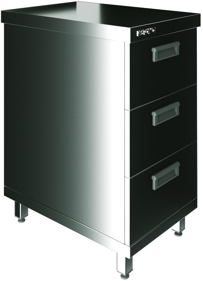 Стол производственный закрытый Restoinox СП3Я-4/7