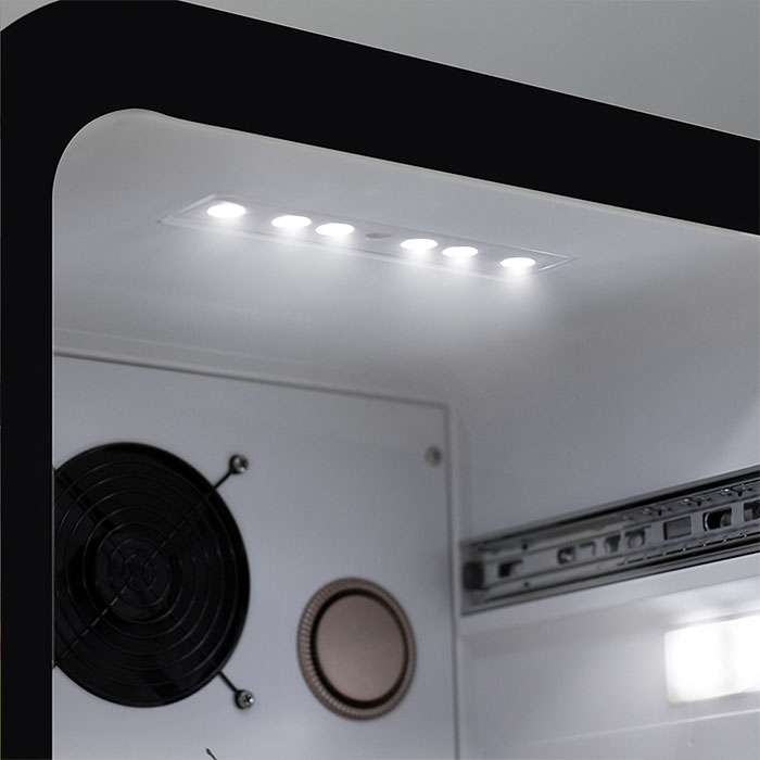 Холодильник для косметики и напитков Meyvel MD105-Black