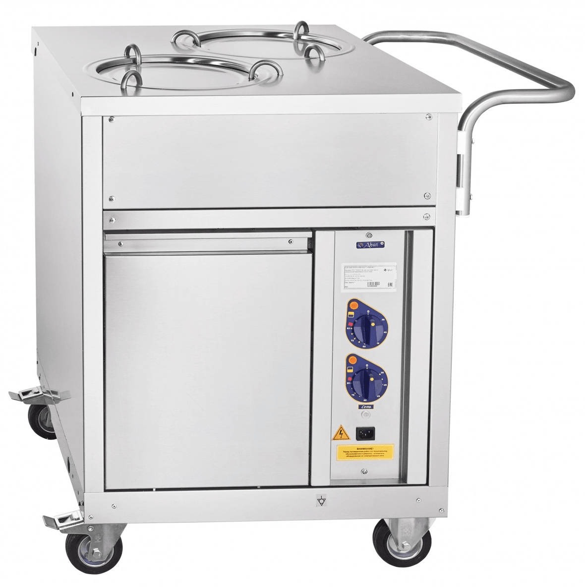 Прилавок для подогрева тарелок Abat ПТЭ-70КМ(П)-80 передвижной (21000807548)