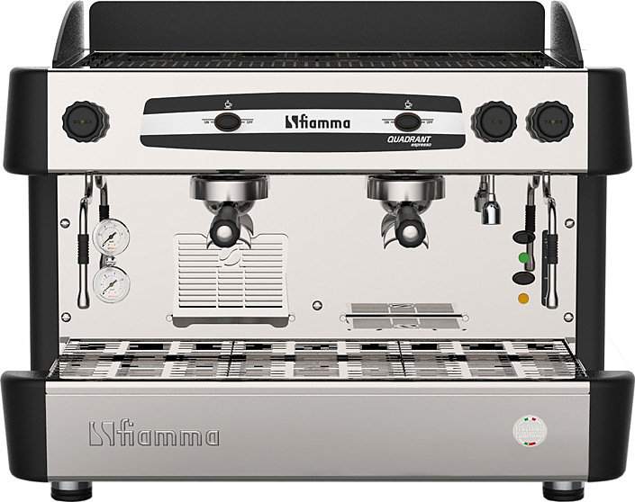 Кофемашина рожковая Fiamma Quadrant 2 ТС Black