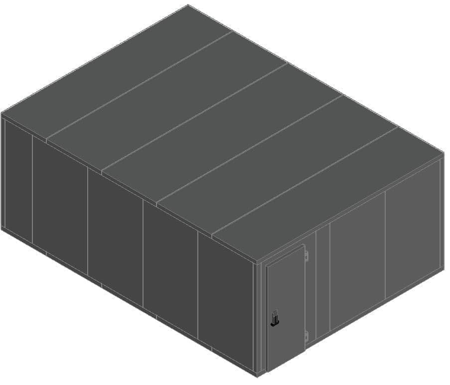 Камера холодильная Polair КХН-42,96 (4060х5560х2200) 80мм