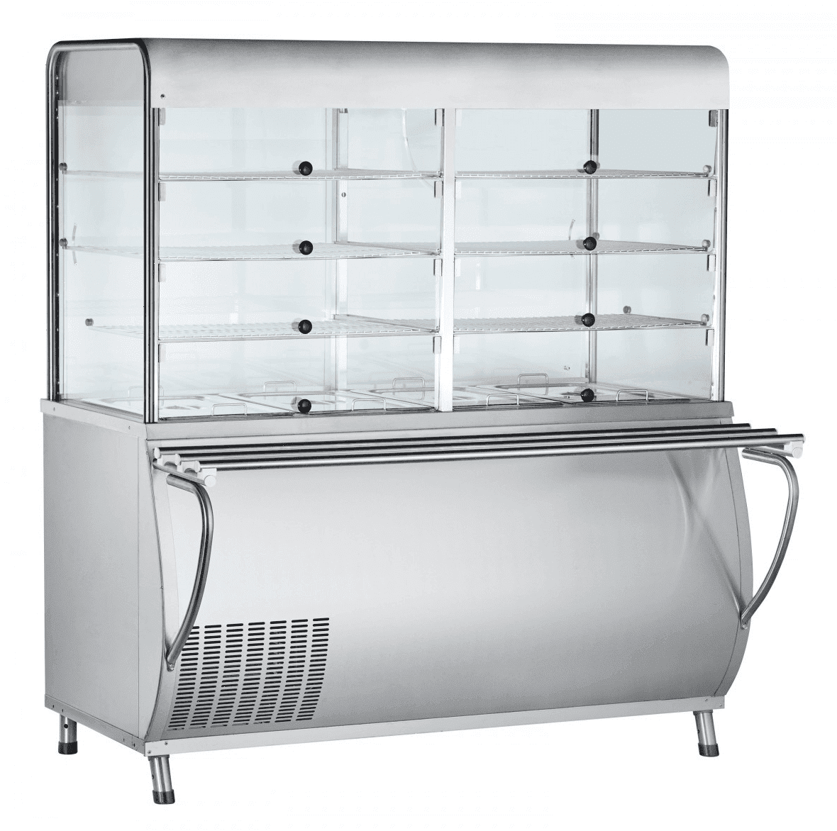 Прилавок для холодных закусок Abat ПВВ(Н)-70М-С-НШ (21000001502)