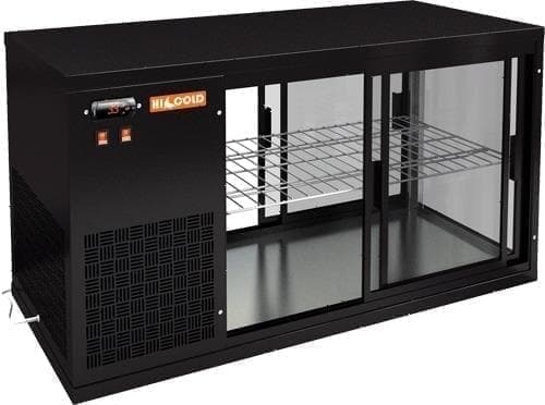 Витрина холодильная Hicold VRL T 1100 L Black