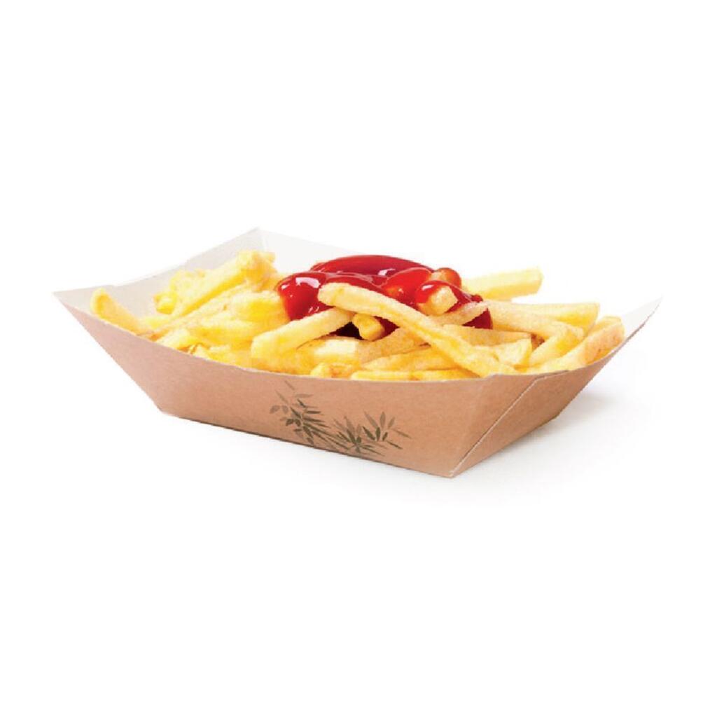 Контейнер картонный Feel Green гориз для карт фри, 240г, 12,5х9,6х3,7см 200шт Garcia De Pou | 143.80