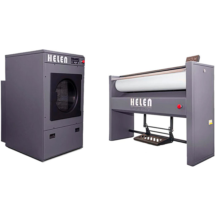 Комплект прачечного оборудования Helen H120.25С и HD15BASIC