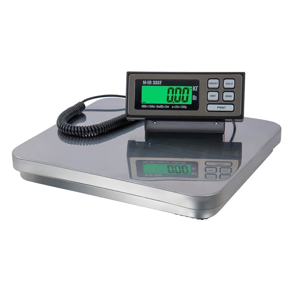 Весы фасовочные напольные M-ER 333 BF "FARMER" RS-232 LCD