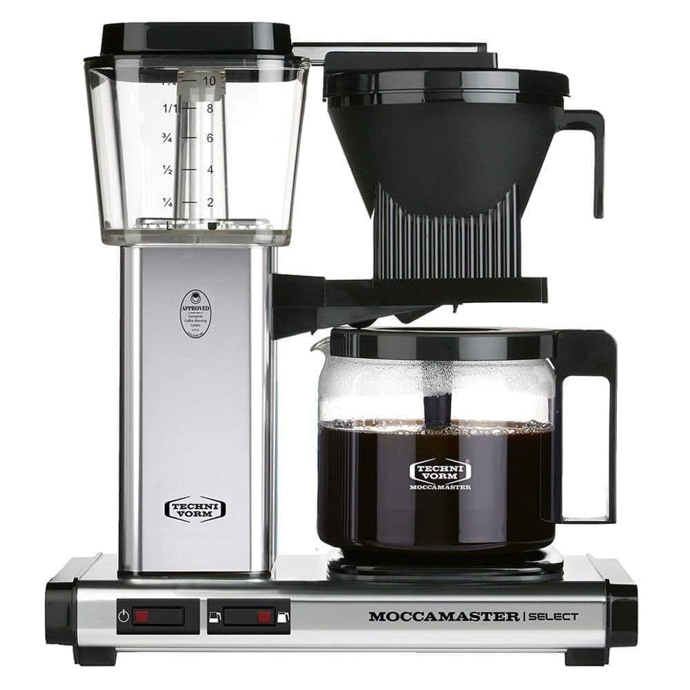 Кофеварка капельная Moccamaster KBG741 select Глянцевое серебро 53970