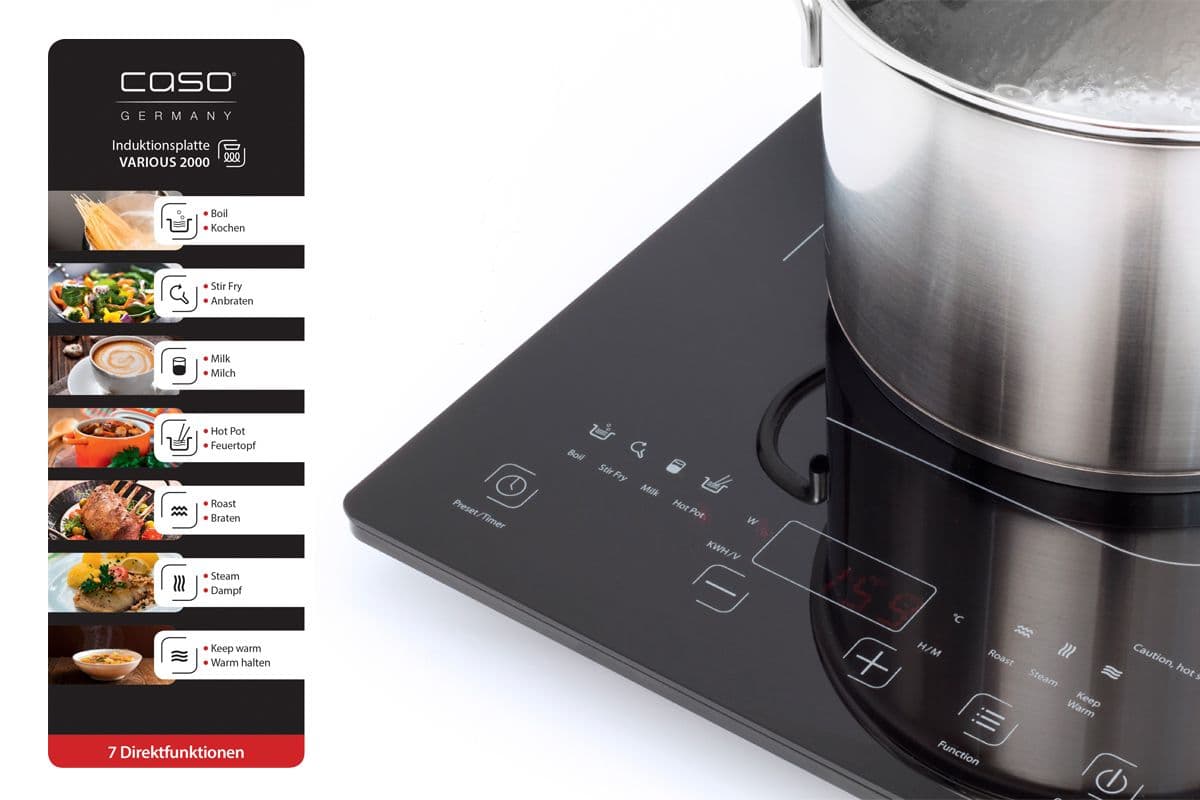 Плита индукционная CASO VARIOUS 2000