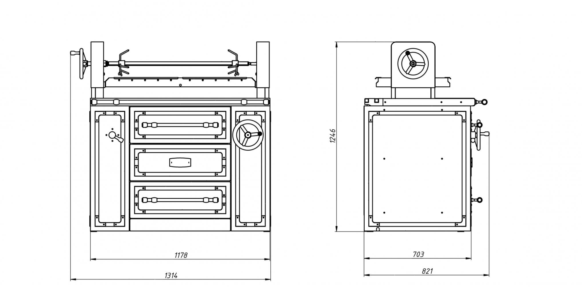 Гриль-мангал Grill Master PALERMO GRILL GM BASE (11320)