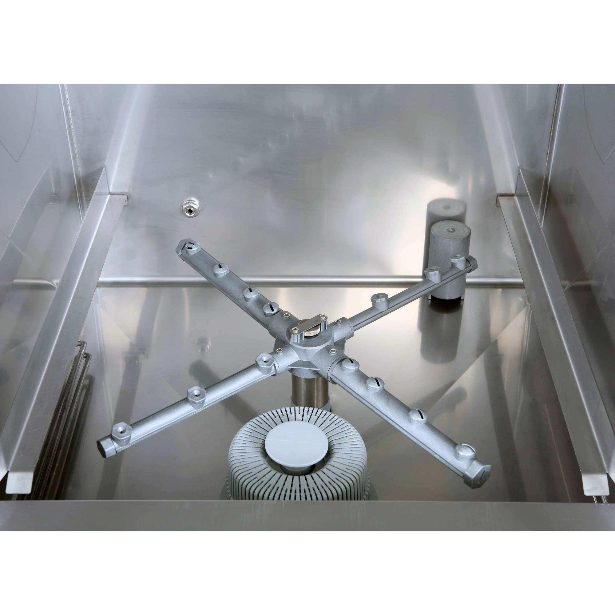 Фронтальная посудомоечная машина Adler ECO 50 DPPD, 220В (помпа,дозатор)